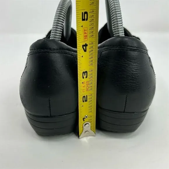 Dansko Franny Women's Black Leather Loafers Size 40 (US 9.5-10) Casual Shoes - Picture 7 of 10